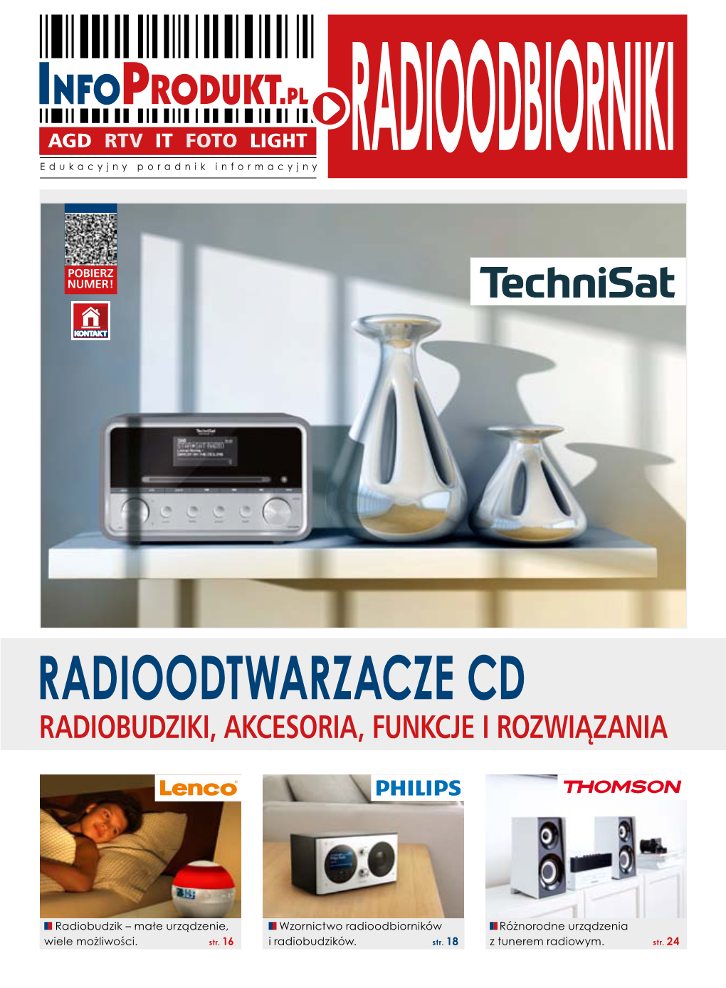 RADIOODTWARZACZE CD Radiobudziki, AKCESORIA, Funkcje I Rozwiązania