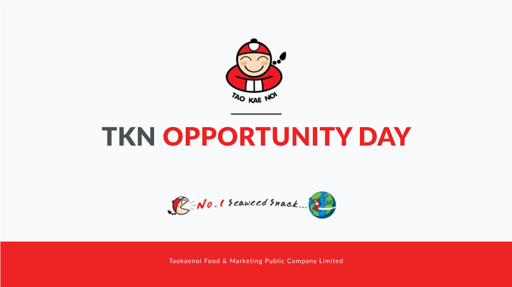 Taokaenoi Food & Marketing Plc