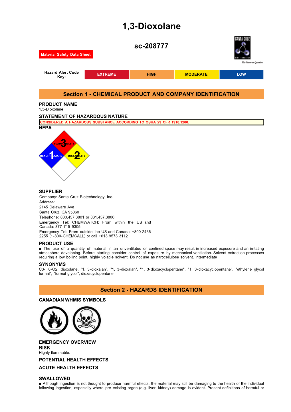 1,3-Dioxolane