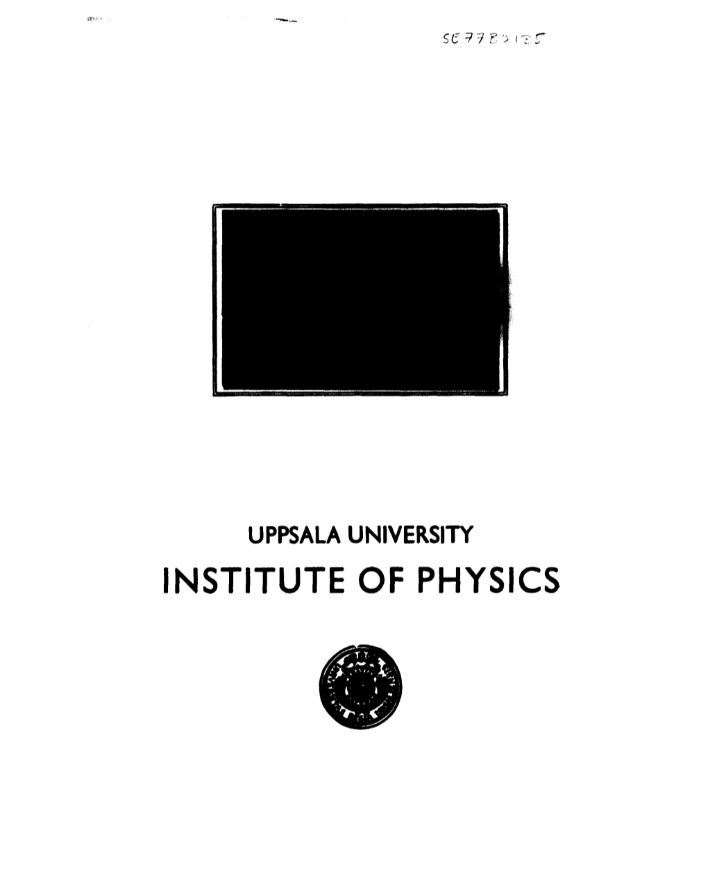 Institute of Physics Nuclear Spin Measurements in Some Nuclides of the Alkali Elements Rubidium and Francium