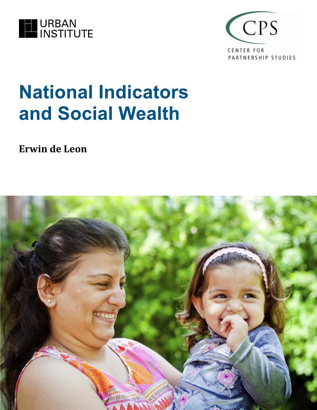 National Indicators and Social Wealth