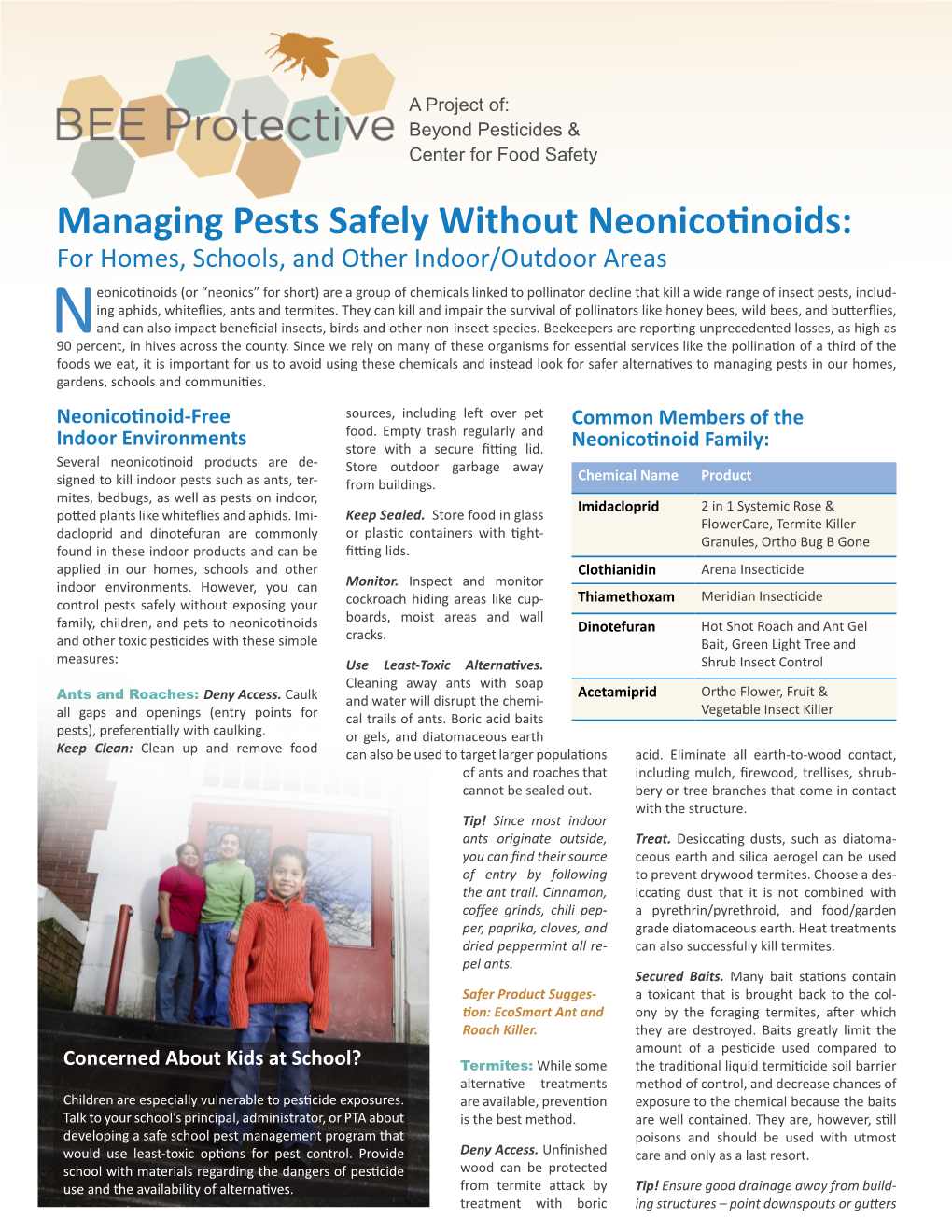 Managing Pests Safely Without Neonicotinoids