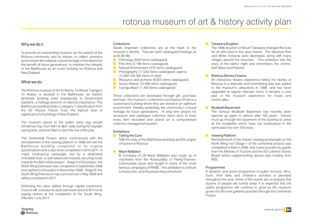 Rotorua Museum of Art & History