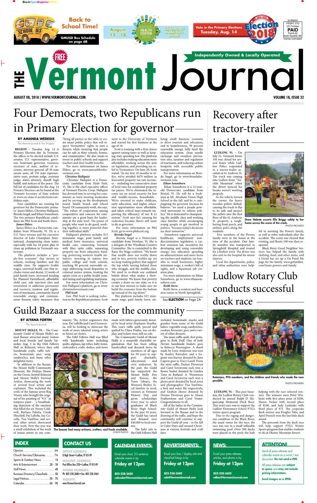 The Vermont Journal 08-08-18