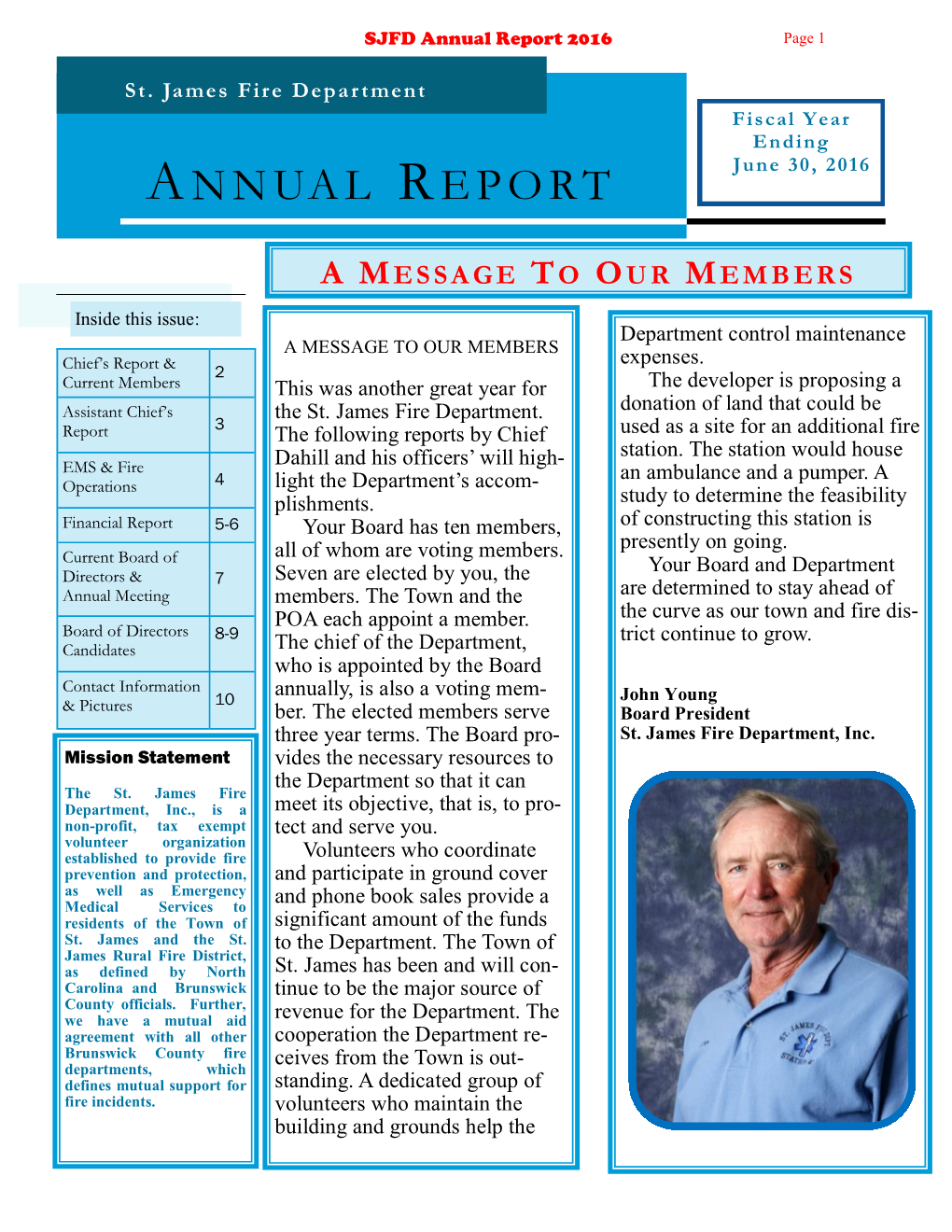 Annual Report 2016 Page 1