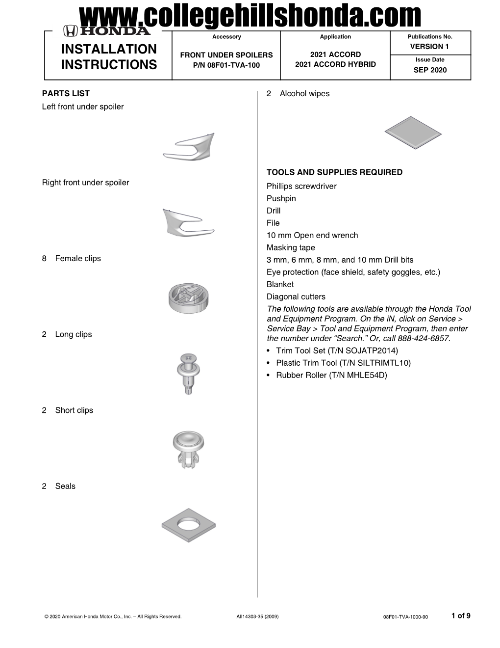 2021 Instructions