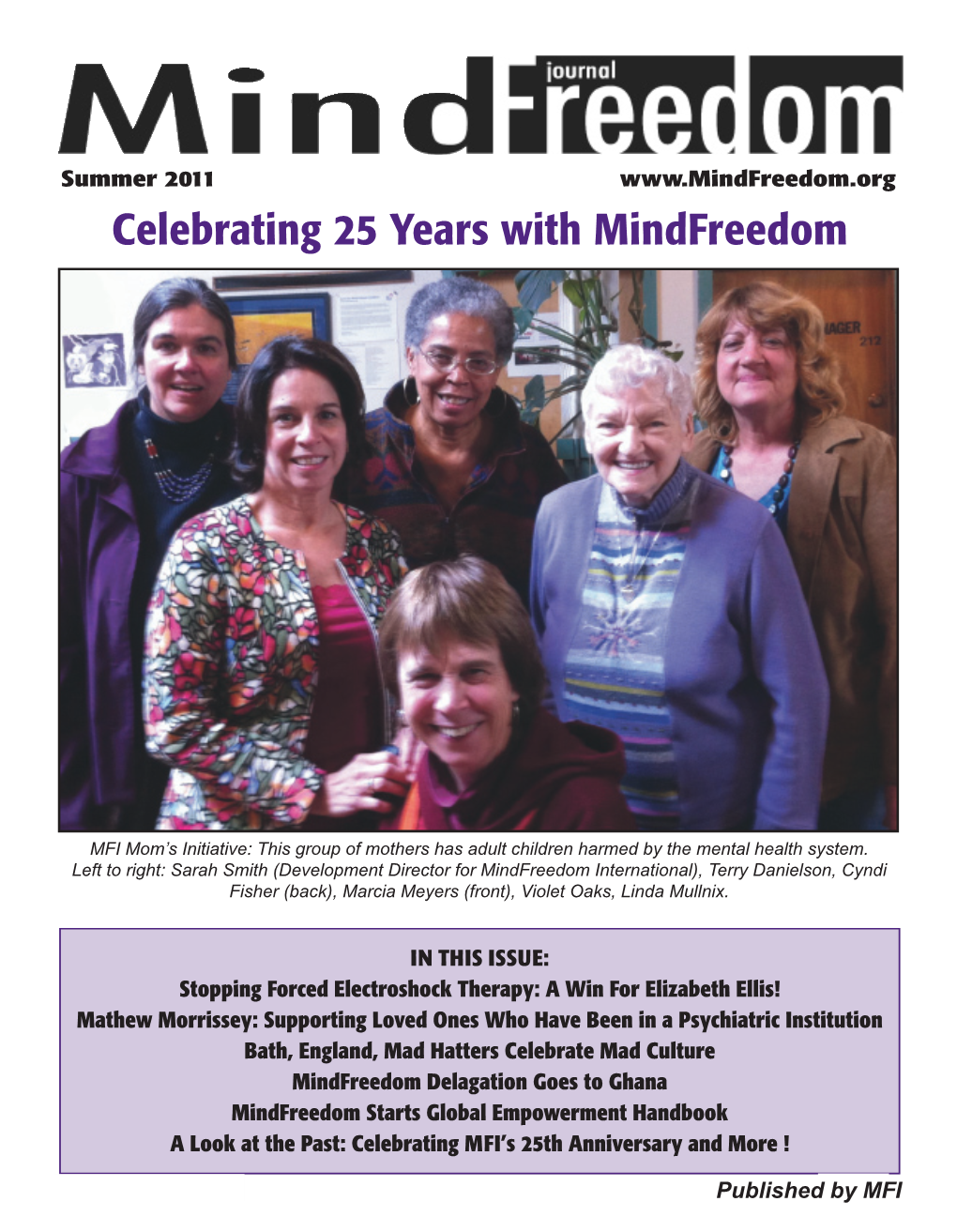 Celebrating 25 Years with Mindfreedom
