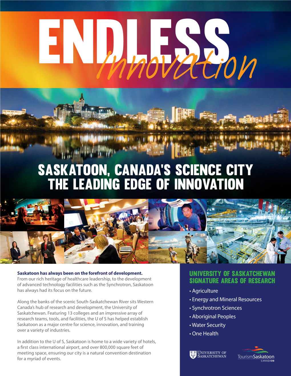 Saskatoon, Canada's Science City the Leading Edge of Innovation