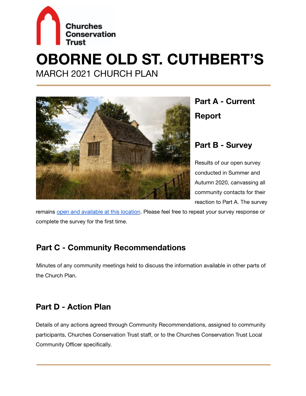 Oborne Old St. Cuthbert's