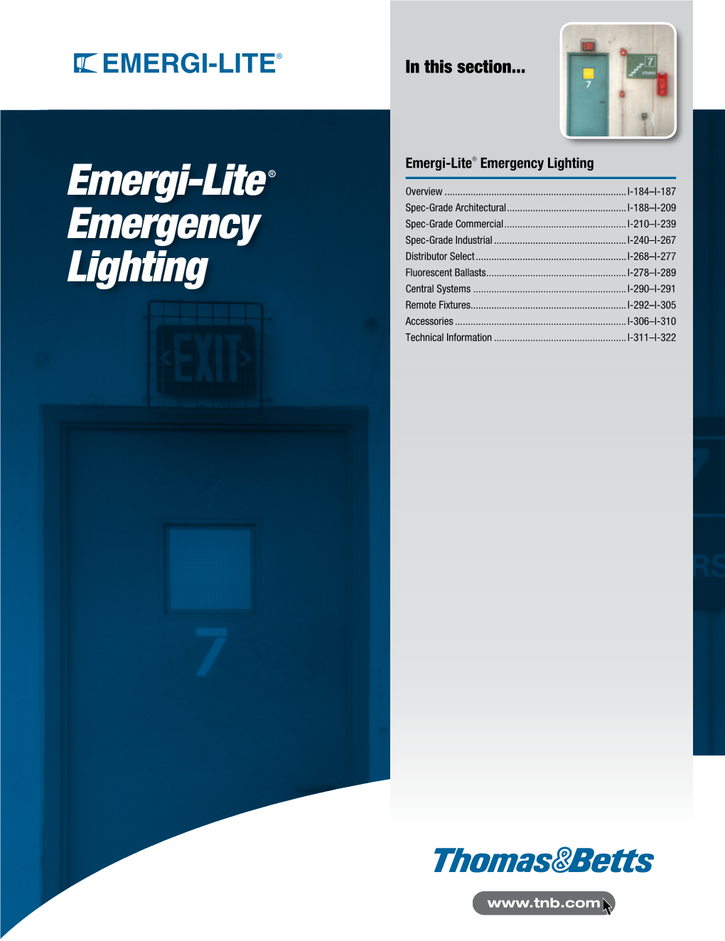 Emergi-Lite® Emergency Lighting ® Emergi-Lite Overview