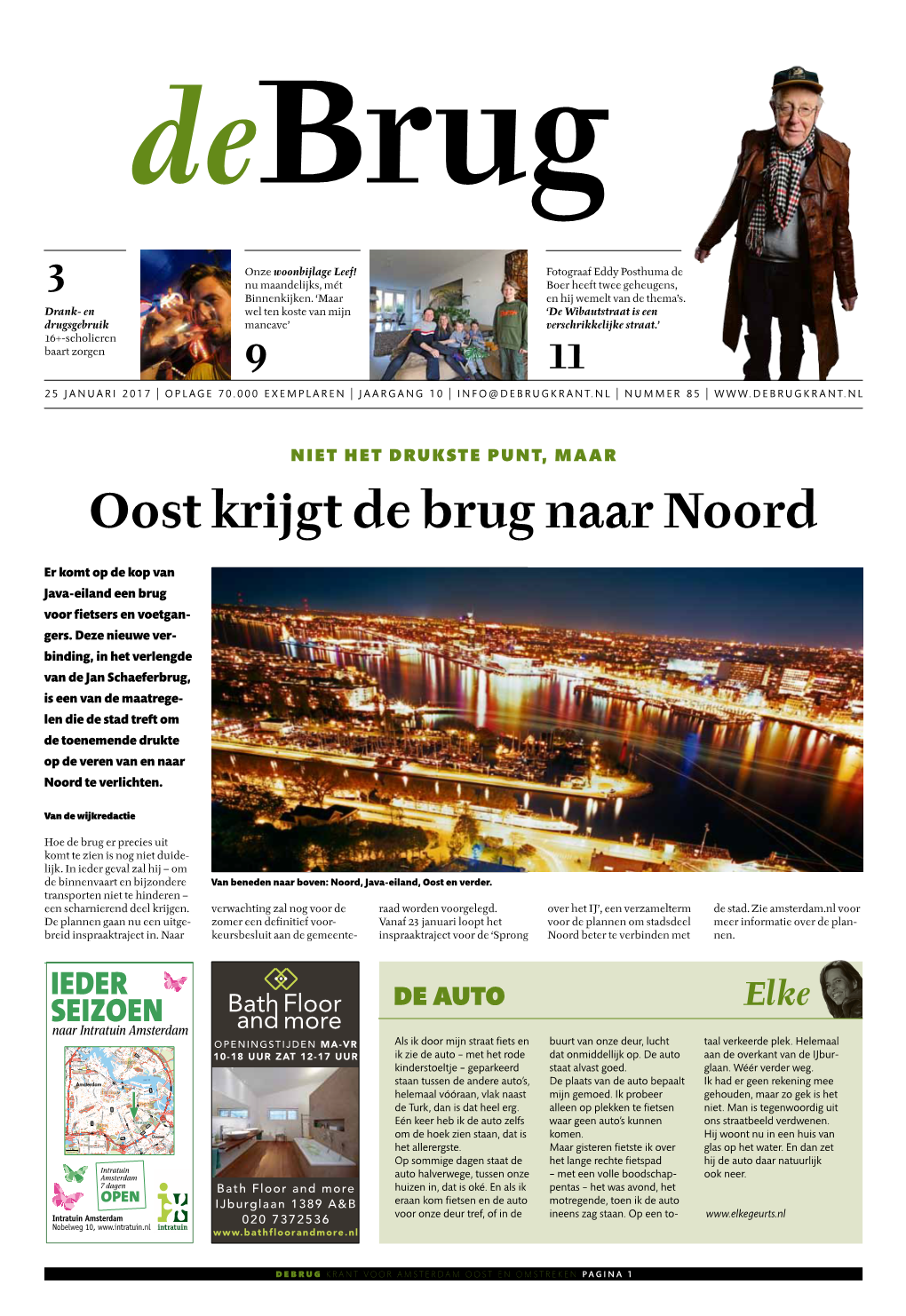 Oost Krijgt De Brug Naar Noord