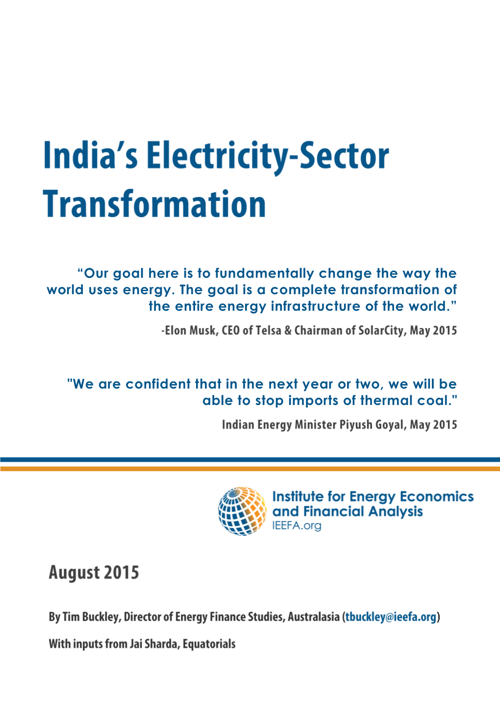 India's Electricity Sector