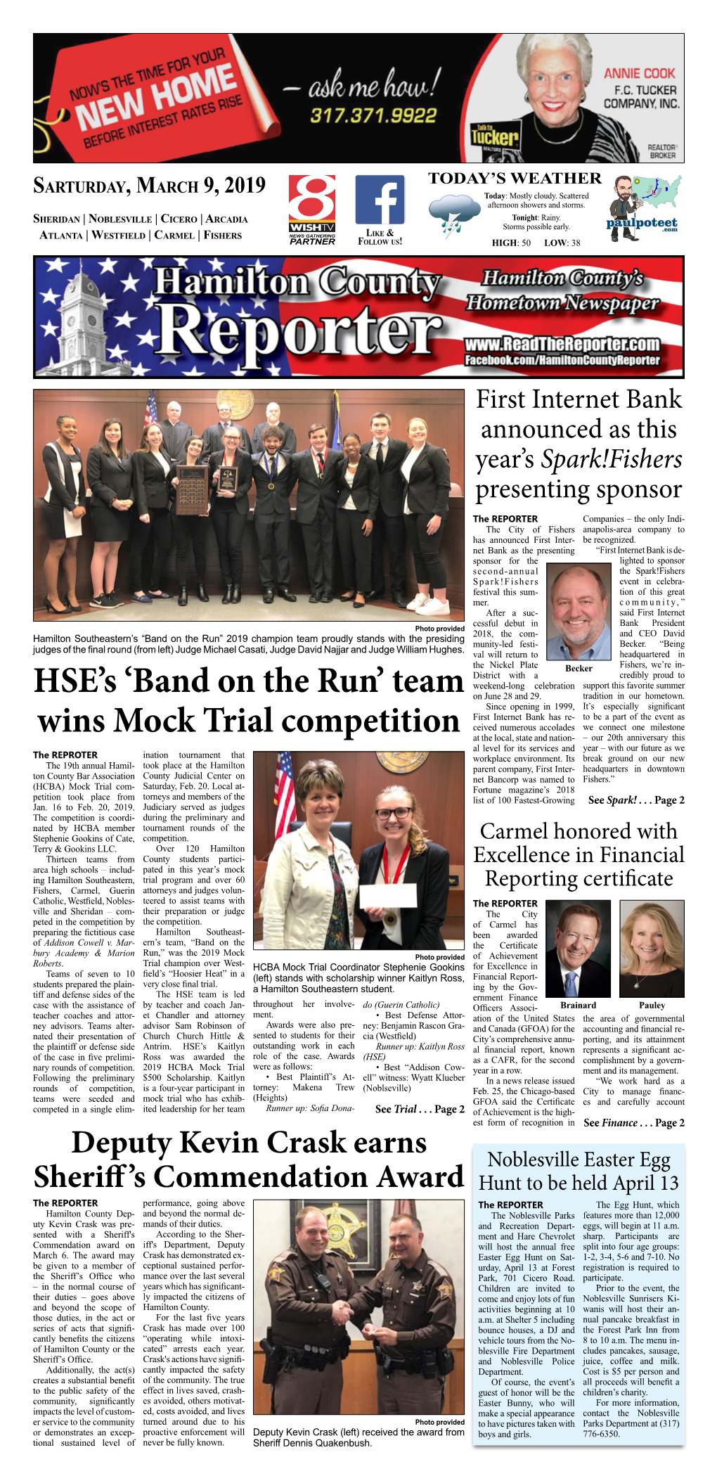 HSE's 'Band on the Run' Team Wins Mock Trial Competition