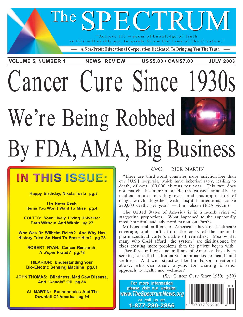 We're Being Robbed by FDA, AMA, Big Business