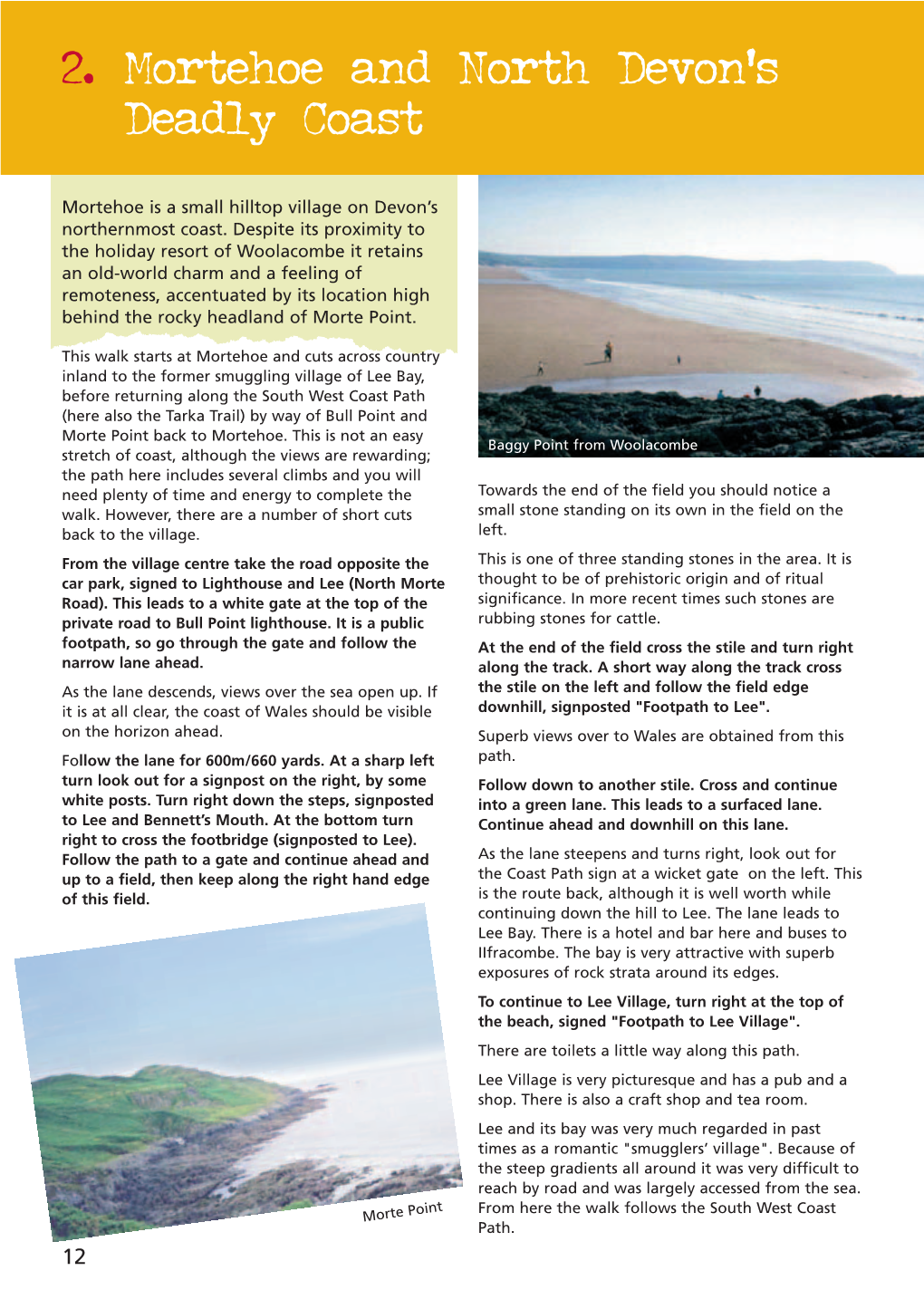 2. Mortehoe and North Devon's Deadly Coast
