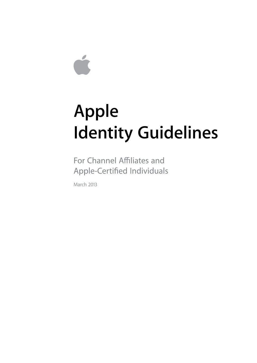 Apple Logo with a Logotype—A Name Like “Authorized Reseller” Set in Specially Designed Type