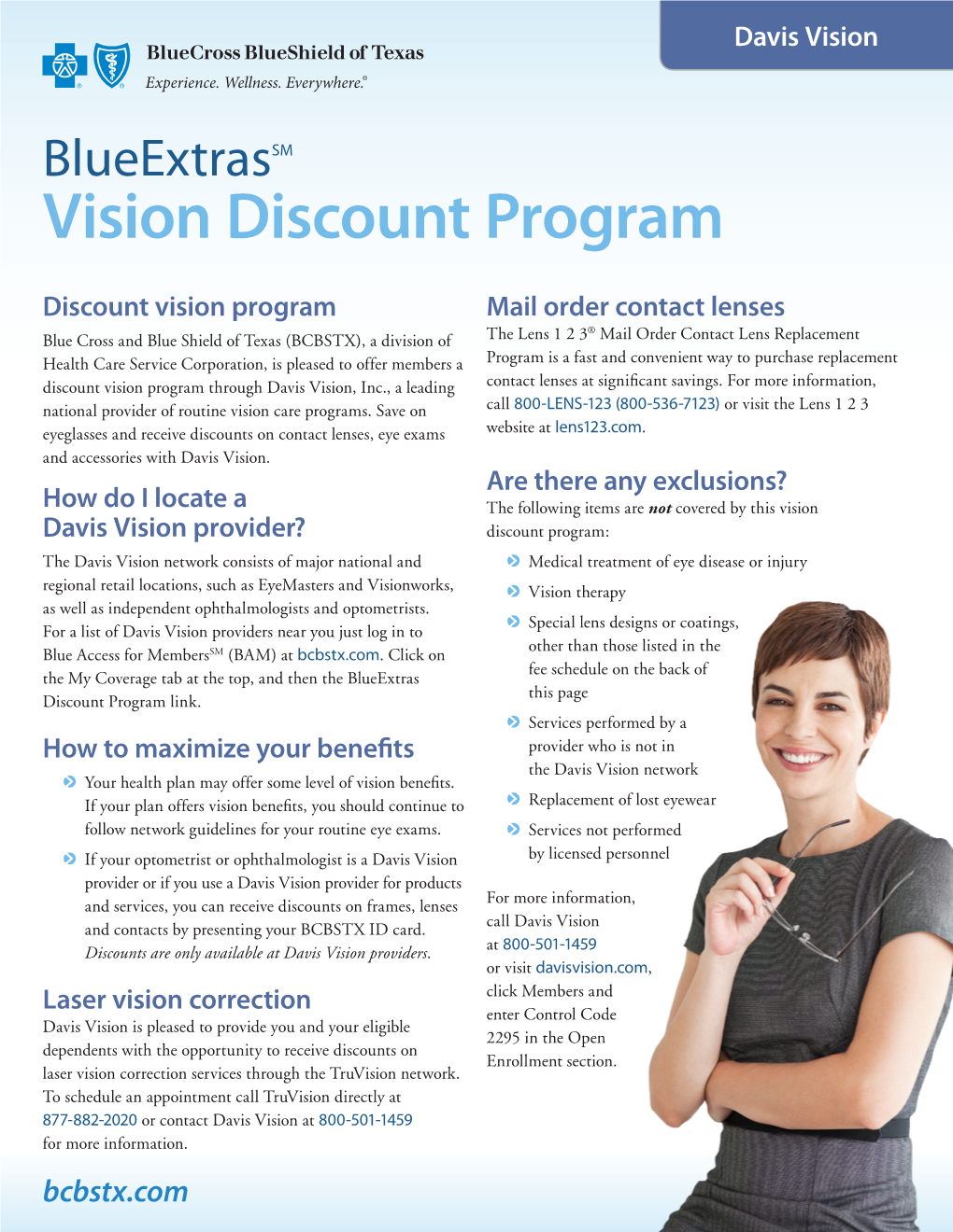 Blueextrassm Vision Discount Program