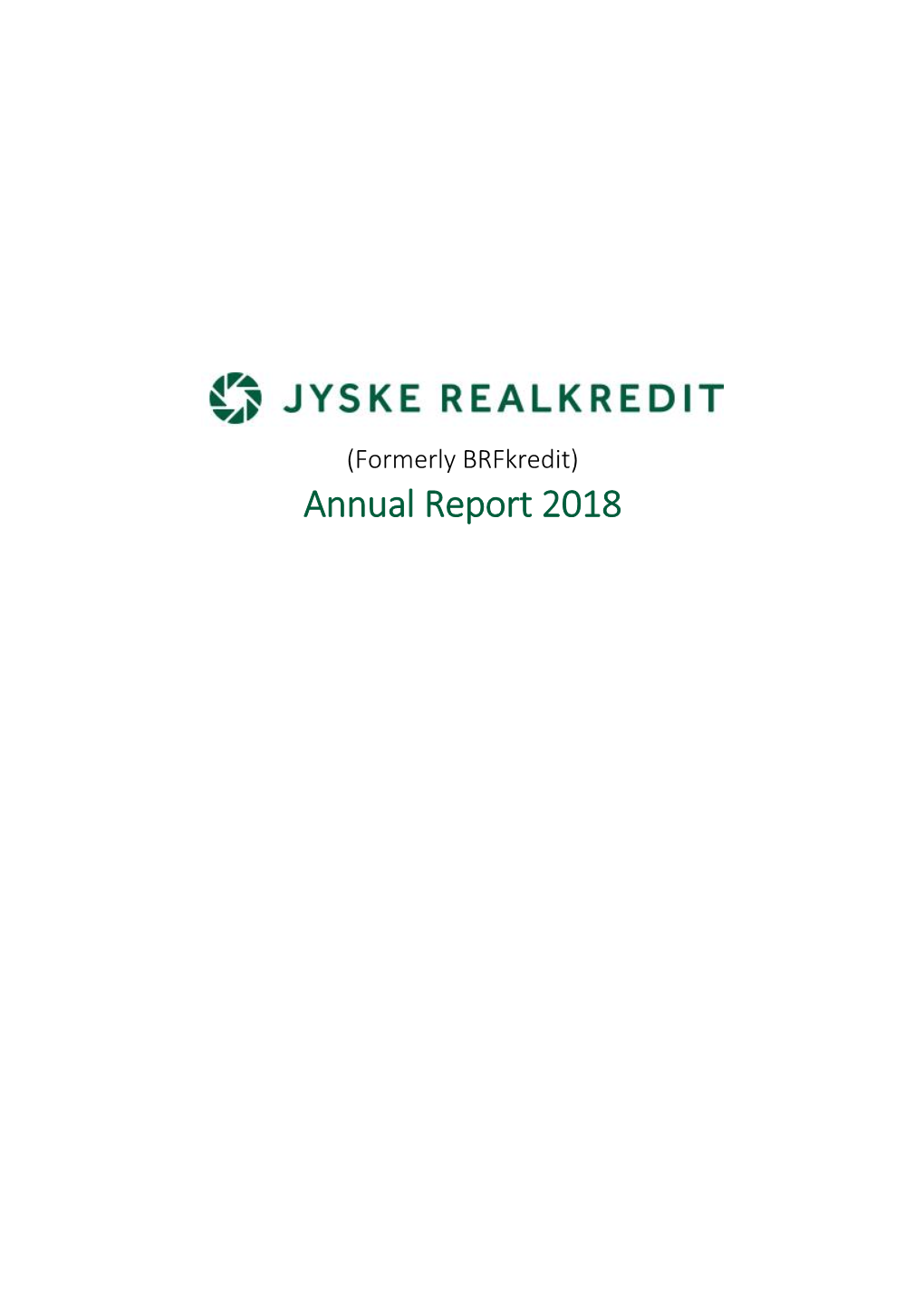 (Formerly Brfkredit) Annual Report 2018