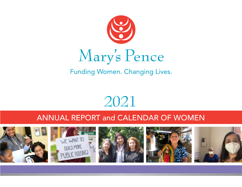 2021 Annual Report & Calendar of Women