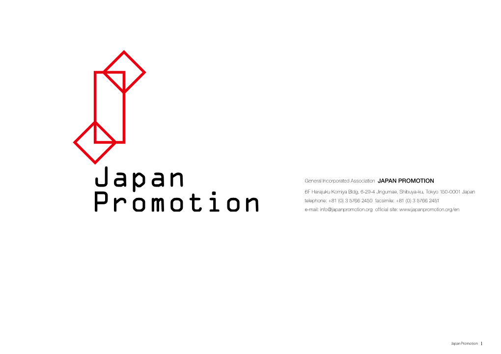 General Incorporated Association JAPAN PROMOTION 6F Harajuku