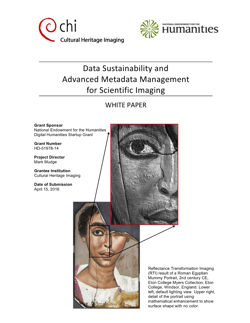 White Paper: “Data Sustainability and Advanced Metadata Management