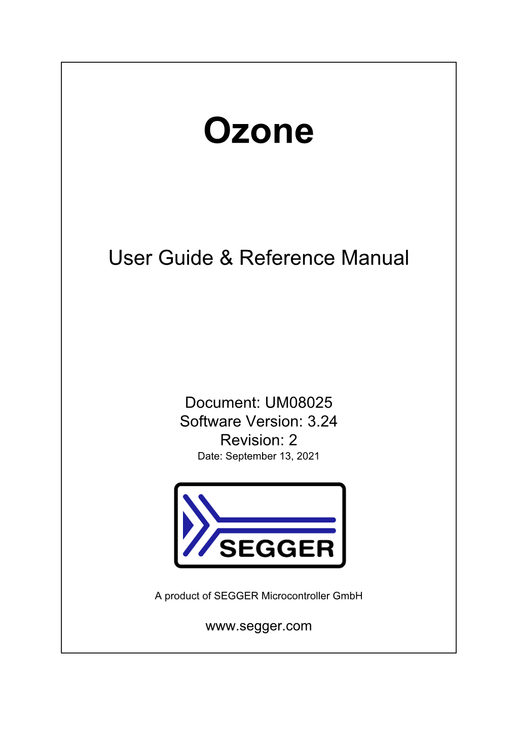 Ozone User Guide & Reference Manual