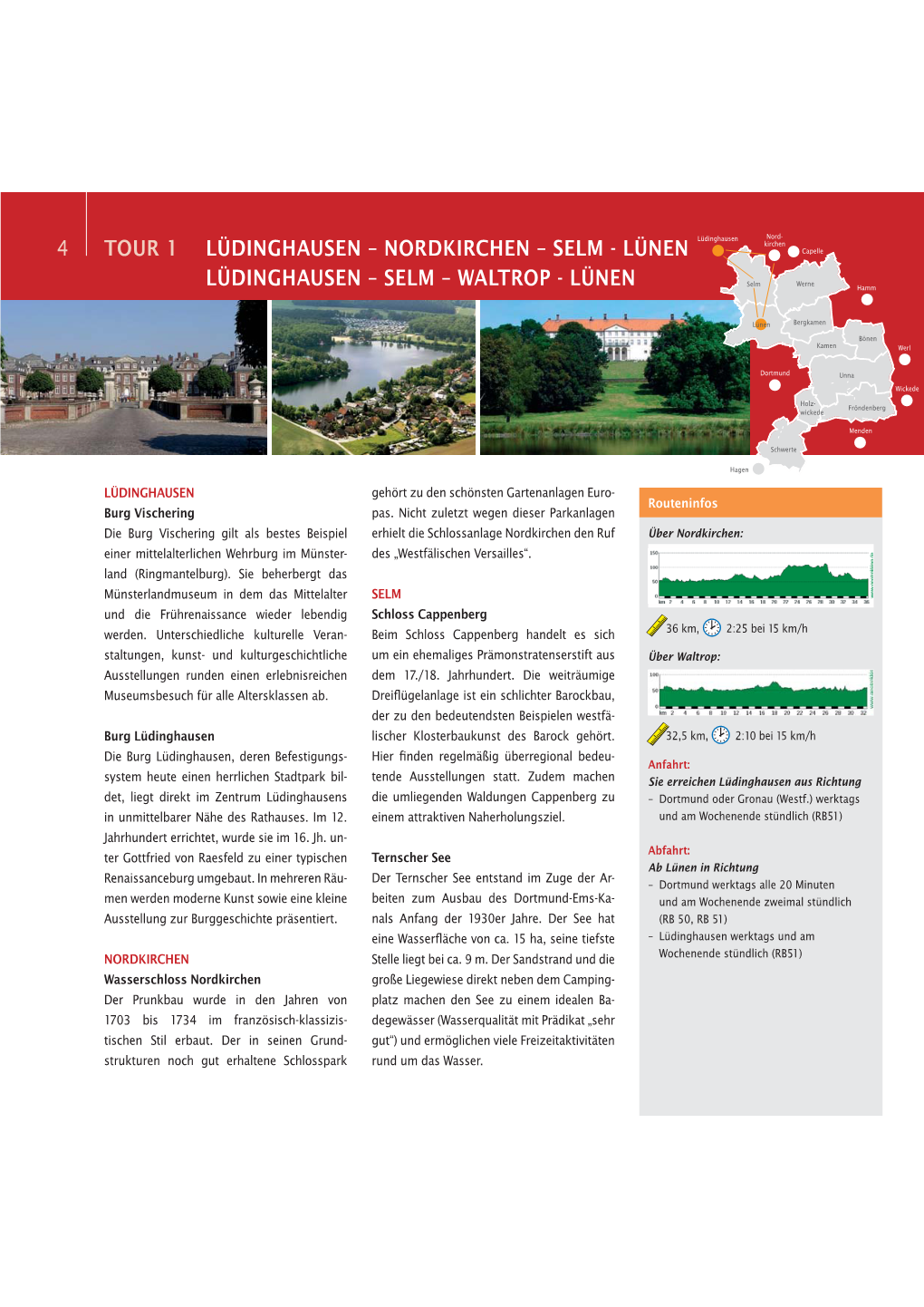 4 TOUR 1 LÜDINGHAUSEN – NORDKIRCHEN – SELM - LÜNEN Capelle