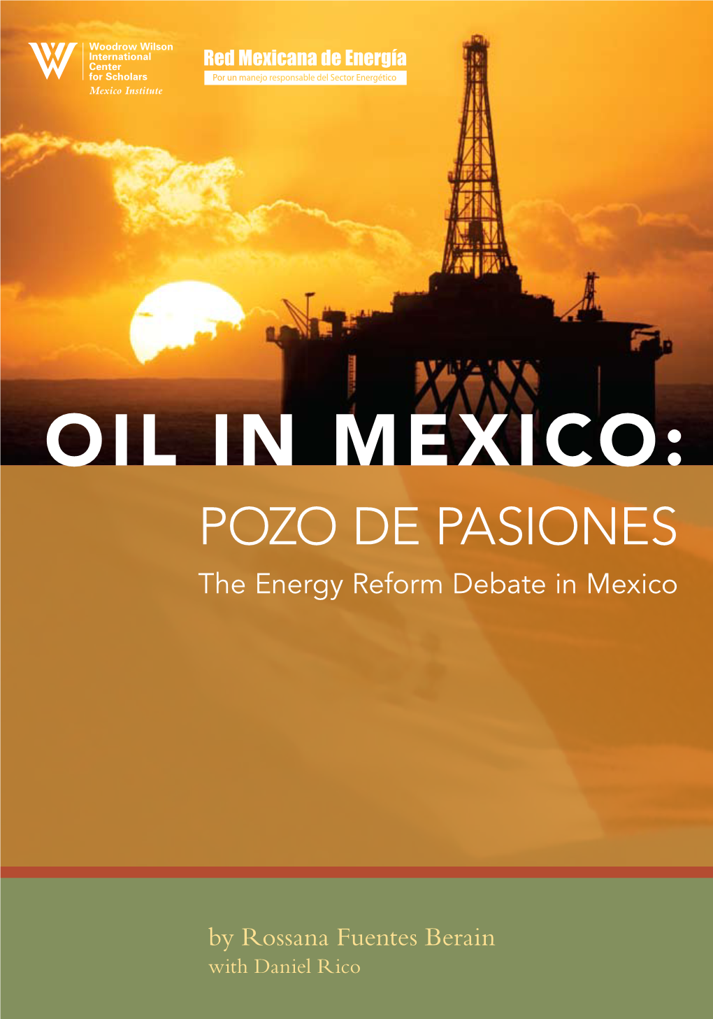 Oil in Mexico: Pozo De Pasiones the Energy Reform Debate in Mexico