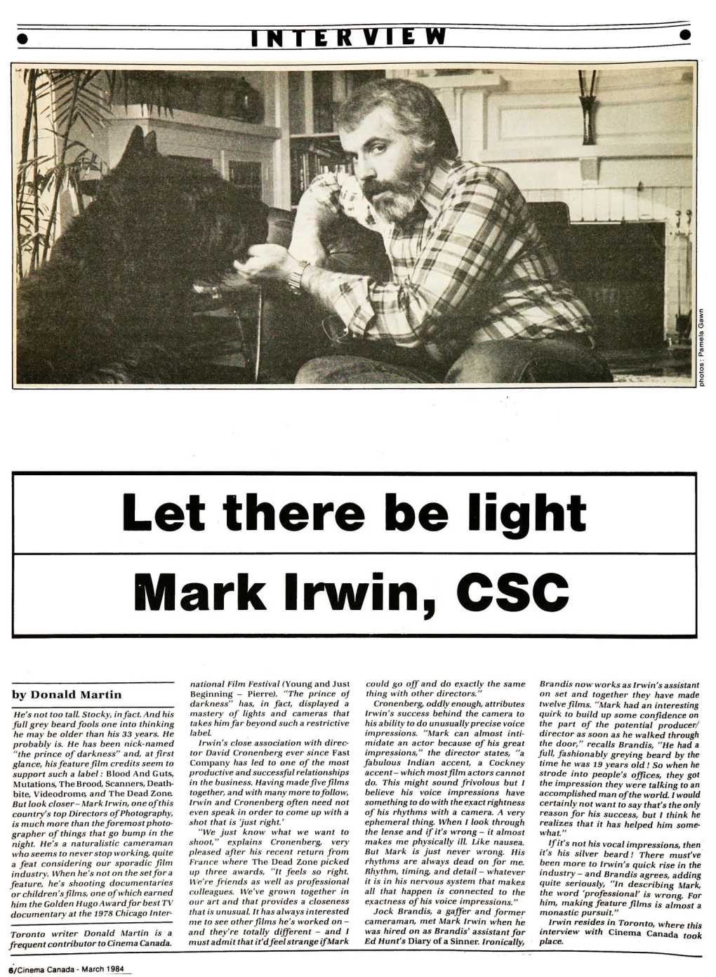 Let There Be Light Mark Irwin, Esc