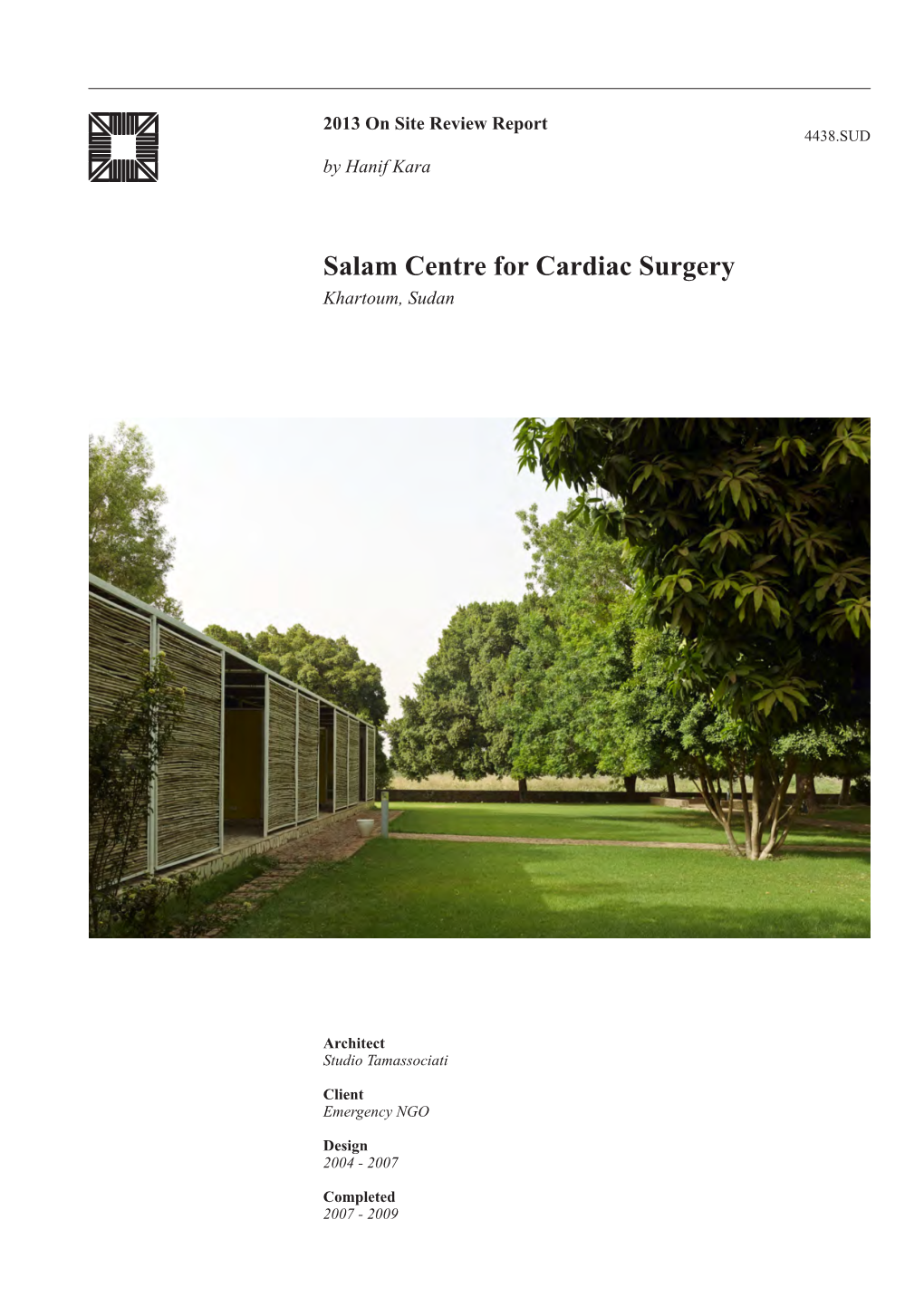 Salam Centre for Cardiac Surgery Khartoum, Sudan