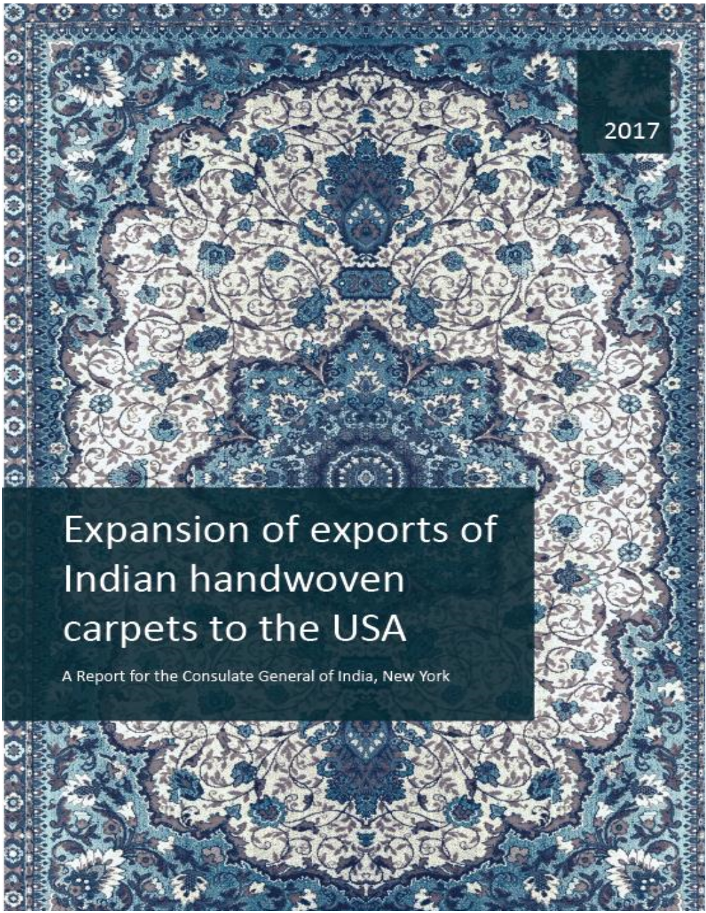 Report on Expansion of Exports of Indian Handwoven Carpets To