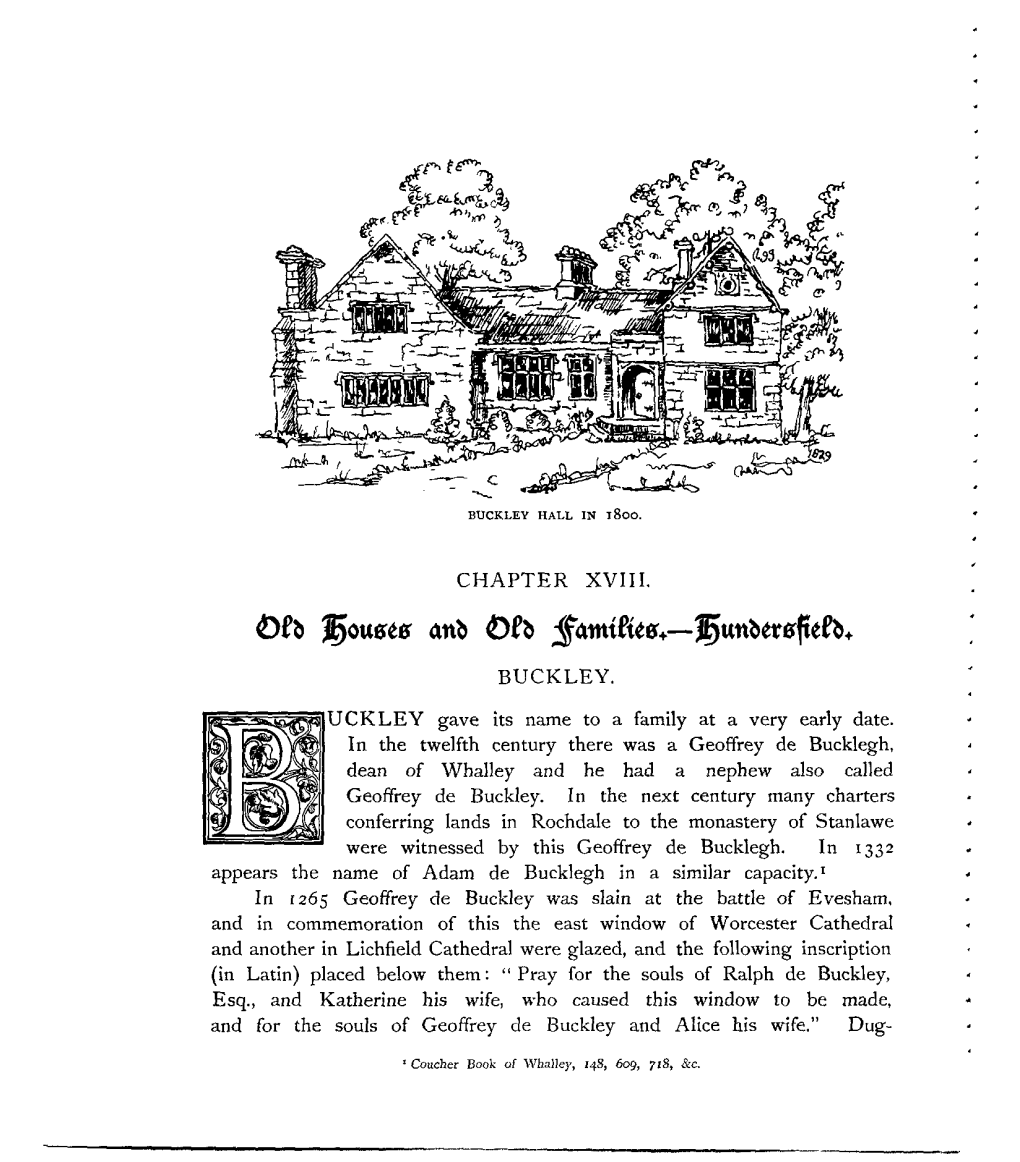 History of Rochdale, Chapter-Xviii-Old-Houses