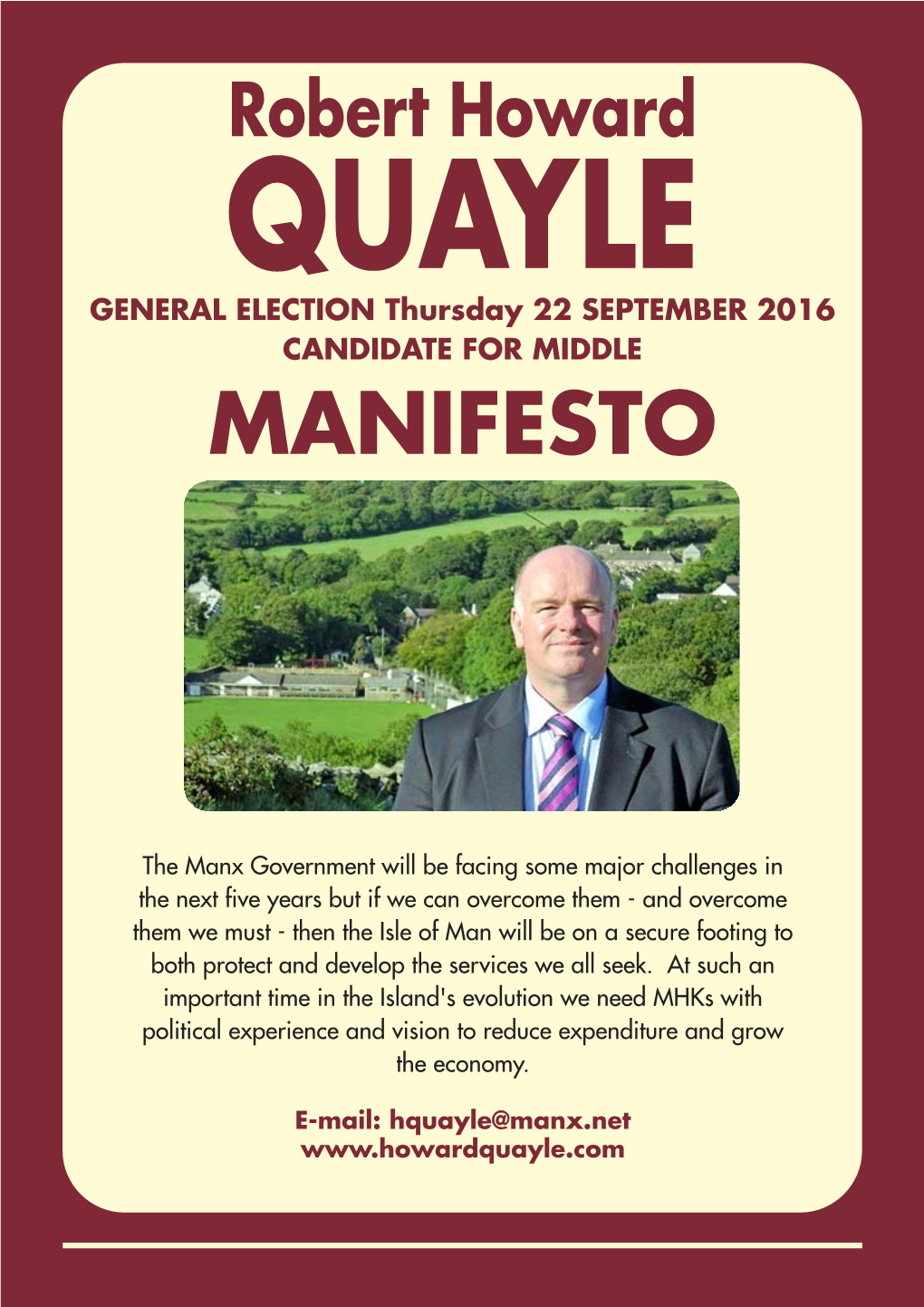 Howard Quayle Manifesto:Layout 1.Qxd