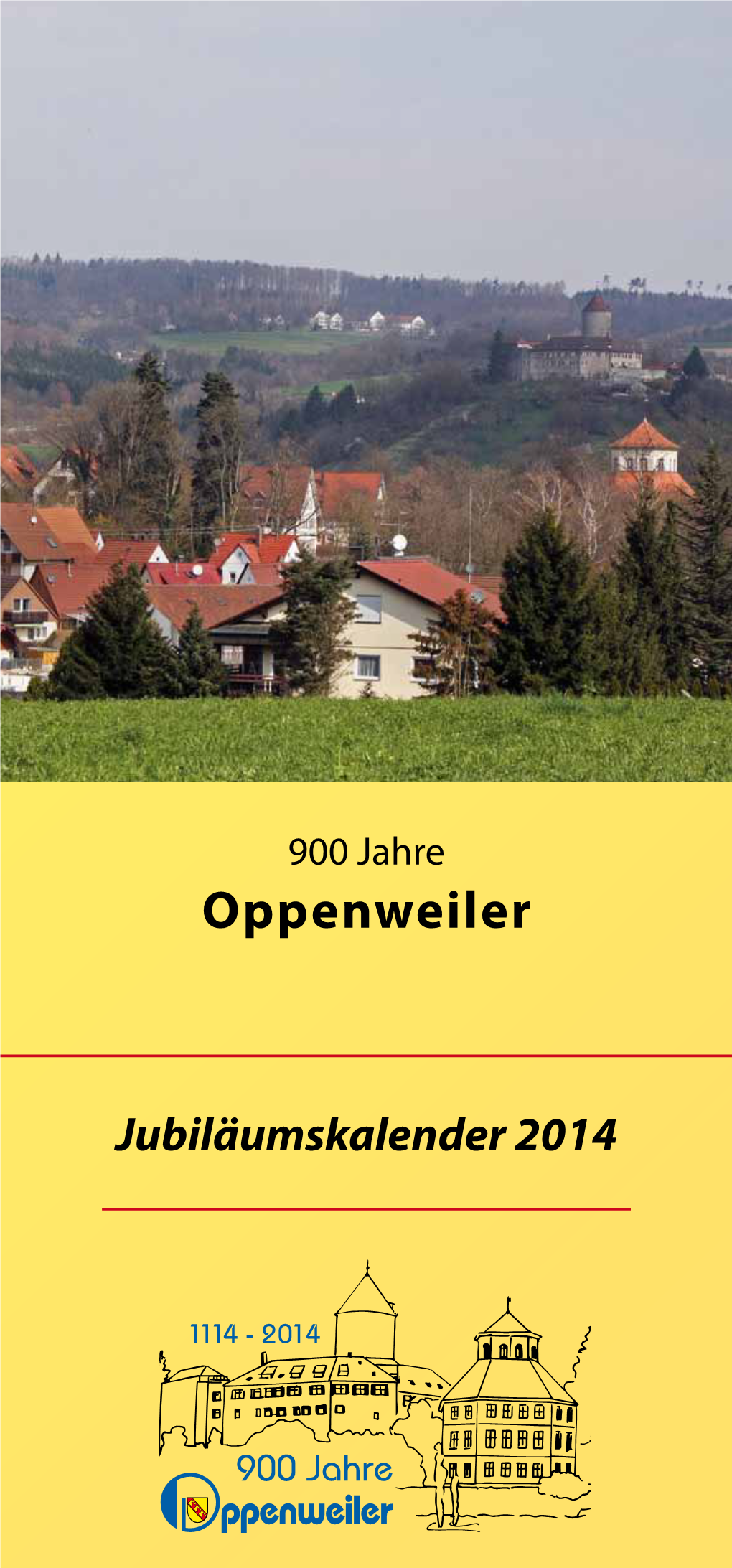 Jubiläumskalender 2014 Inhaltsverzeichnis