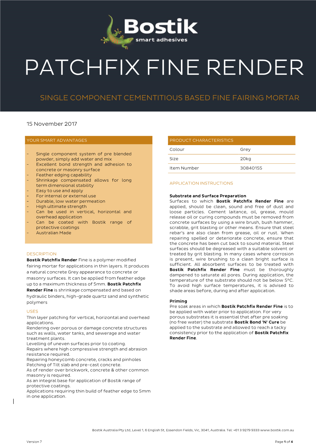 Patchfix Fine Render