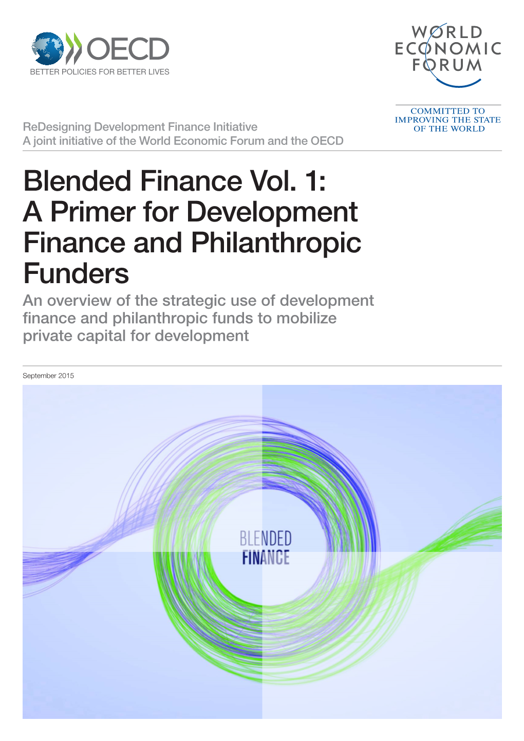 A Primer for Development Finance and Philanthropic Funders