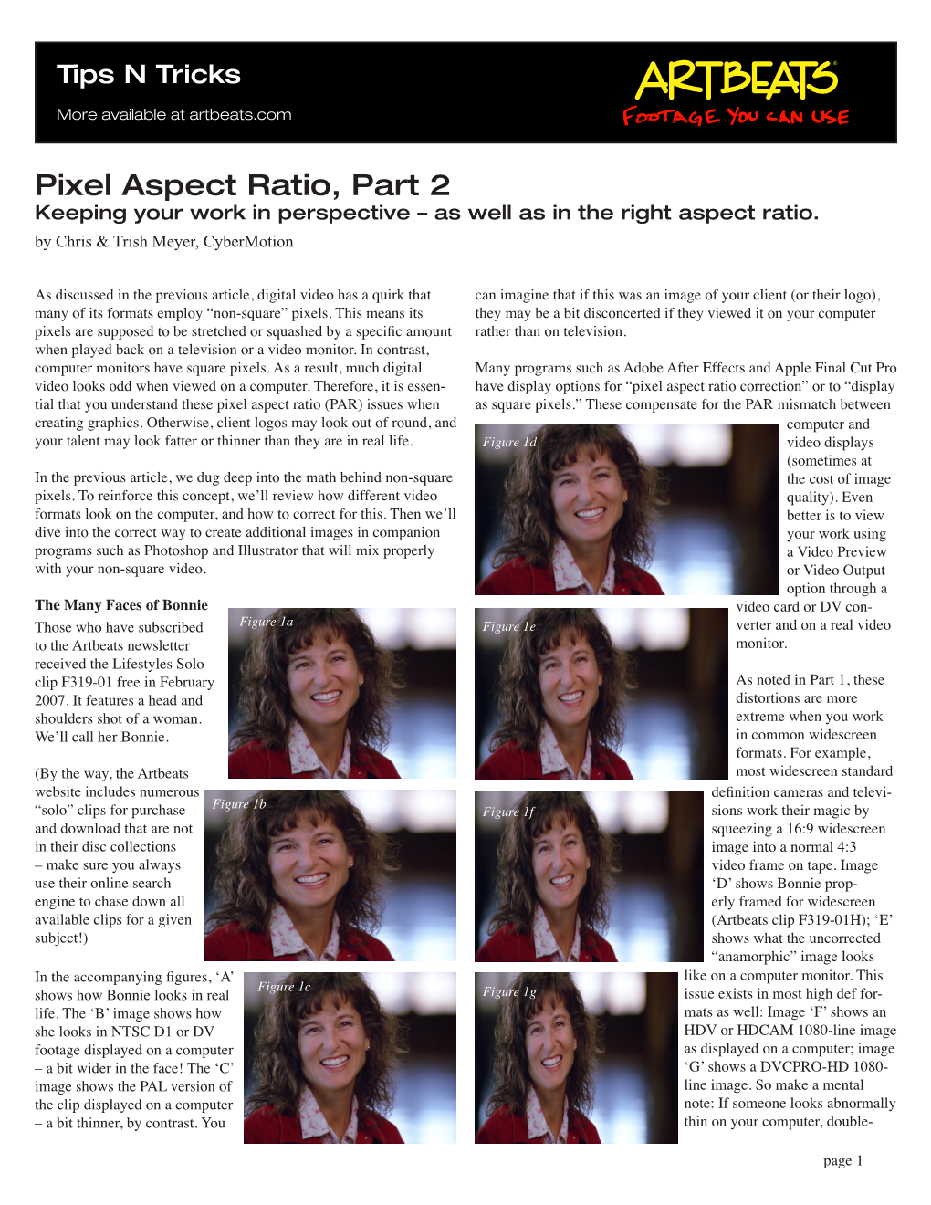 Pixel Aspect Ratio, Part 2 Keeping Your Work in Perspective – As Well As in the Right Aspect Ratio