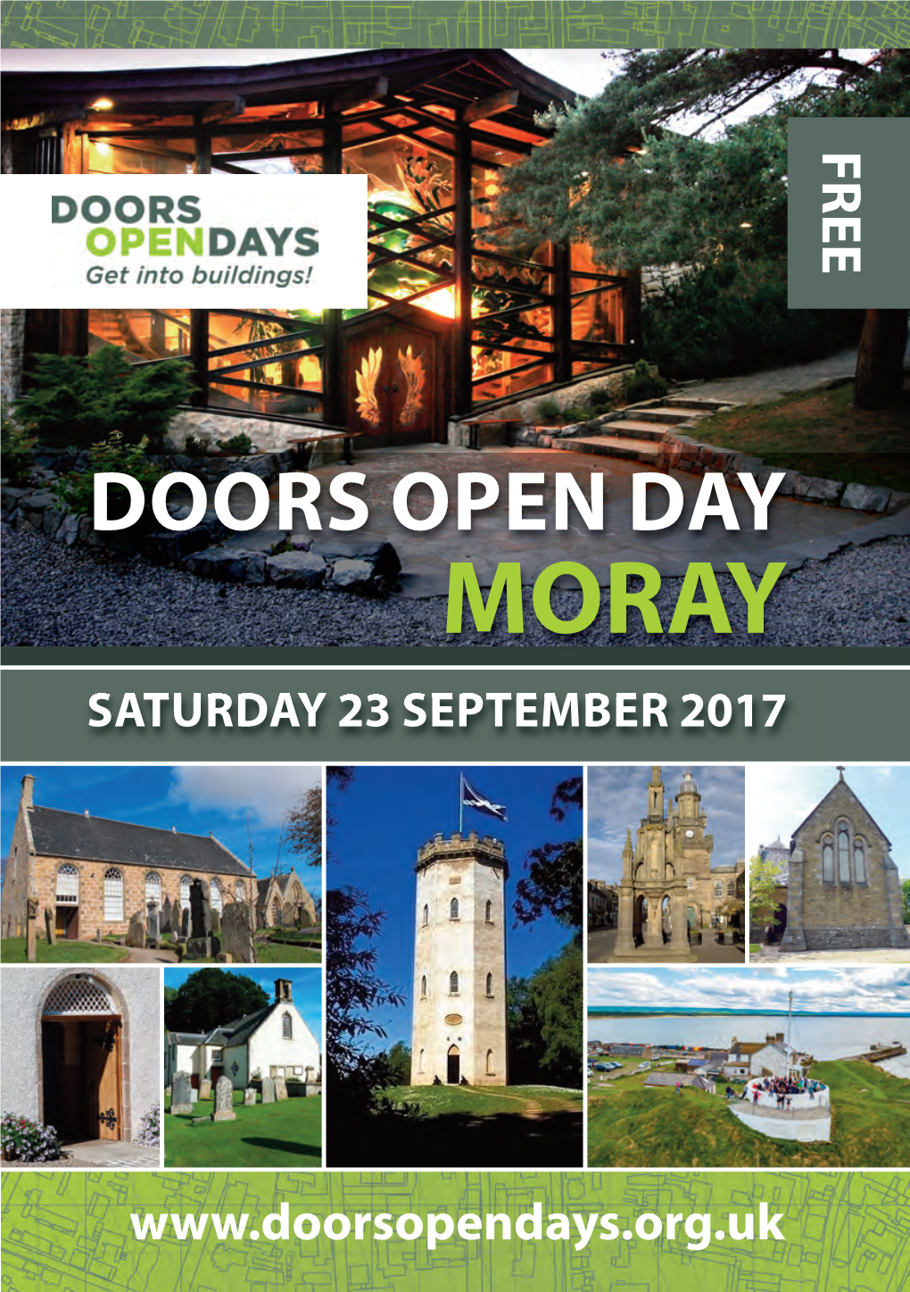 Doors Open DAY MORAY Saturday 23 September 2017