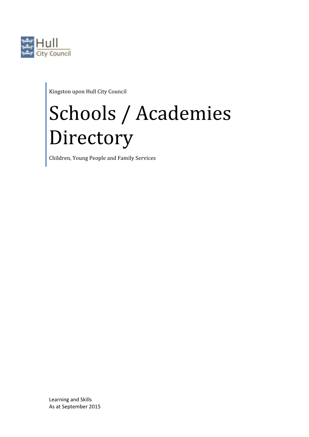 Schools / Academies Directory