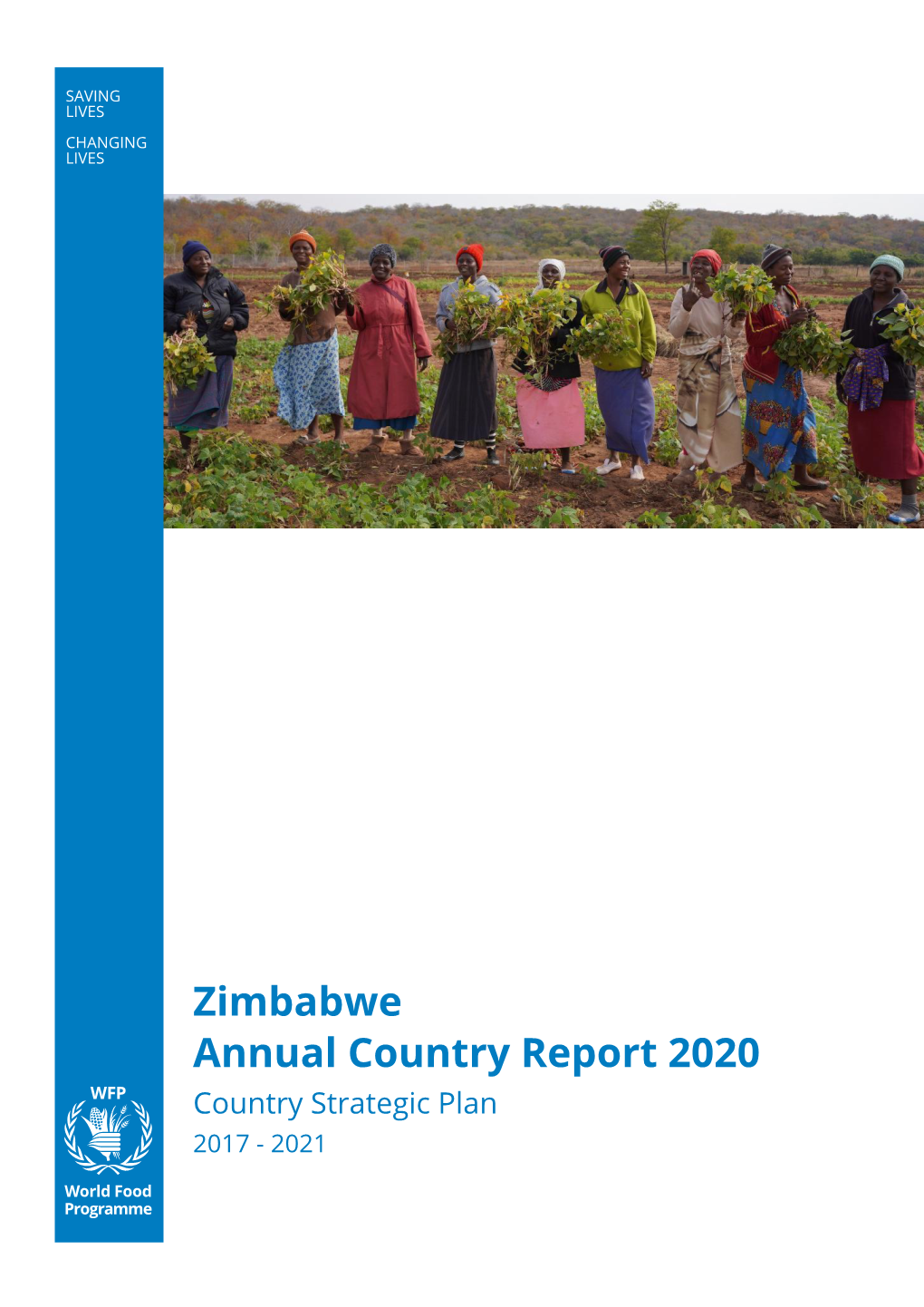 Zimbabwe Annual Country Report 2020 Country Strategic Plan 2017 - 2021 Table of Contents