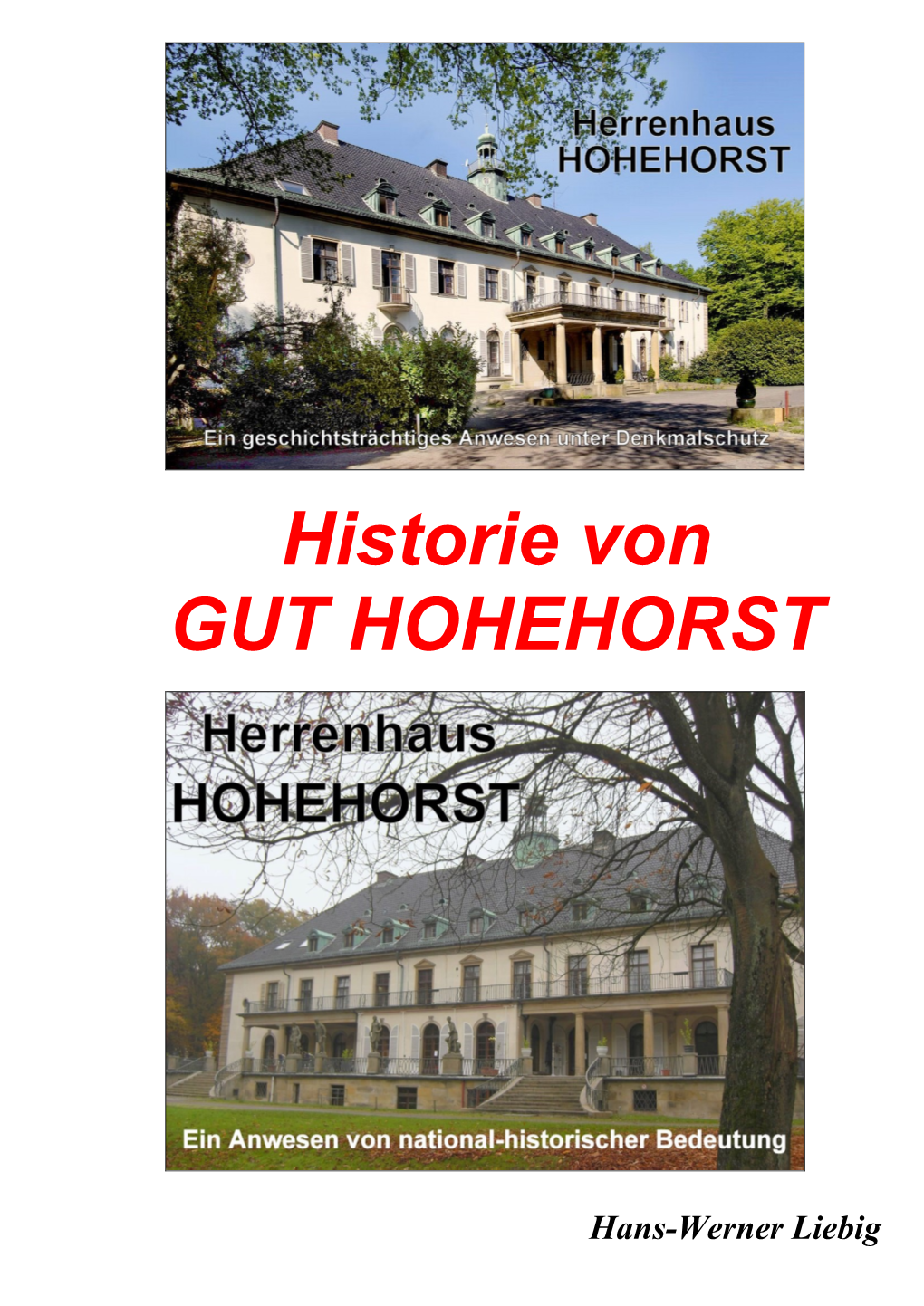 Historie Gut Hohehorst Bei Bremen