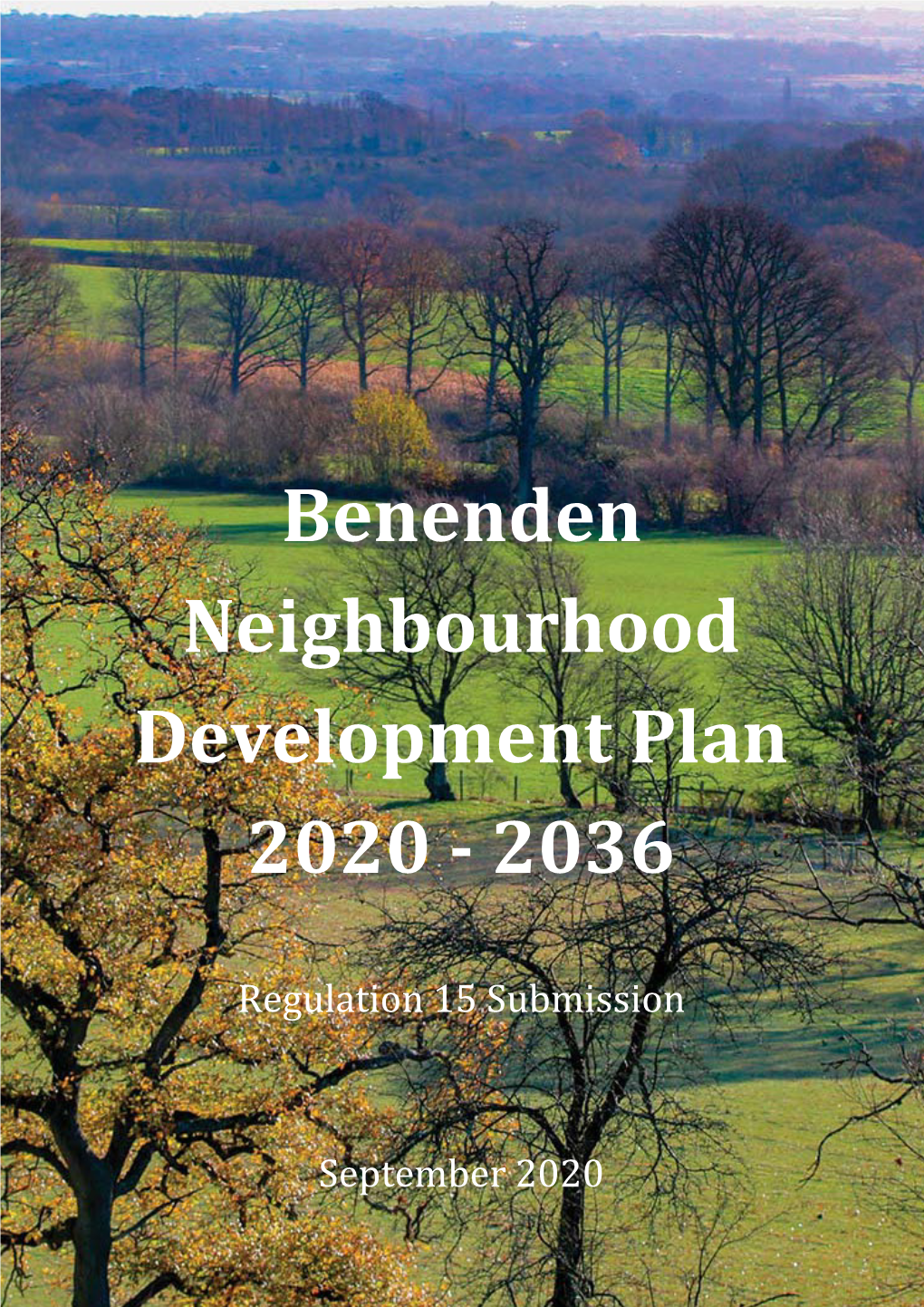 Benenden Neighbourhood Development Plan 2020 - 2036