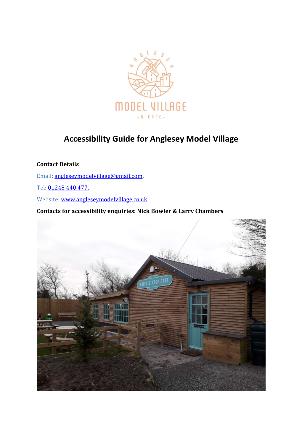 Accessibility Guide for Anglesey Model Village