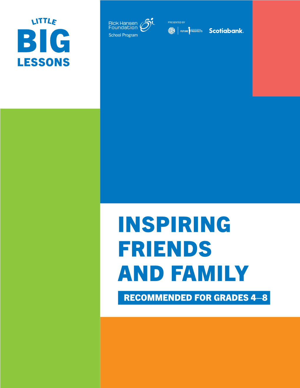 Inspiring Friends and Family Recommended for Grades 4–8 Ttl Li E