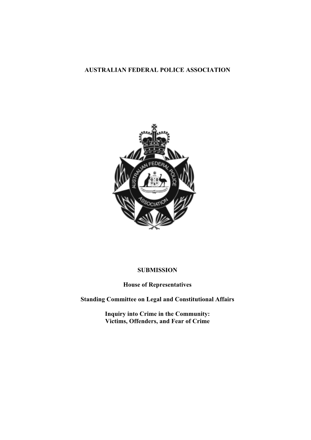 Australian Federal Police Associations