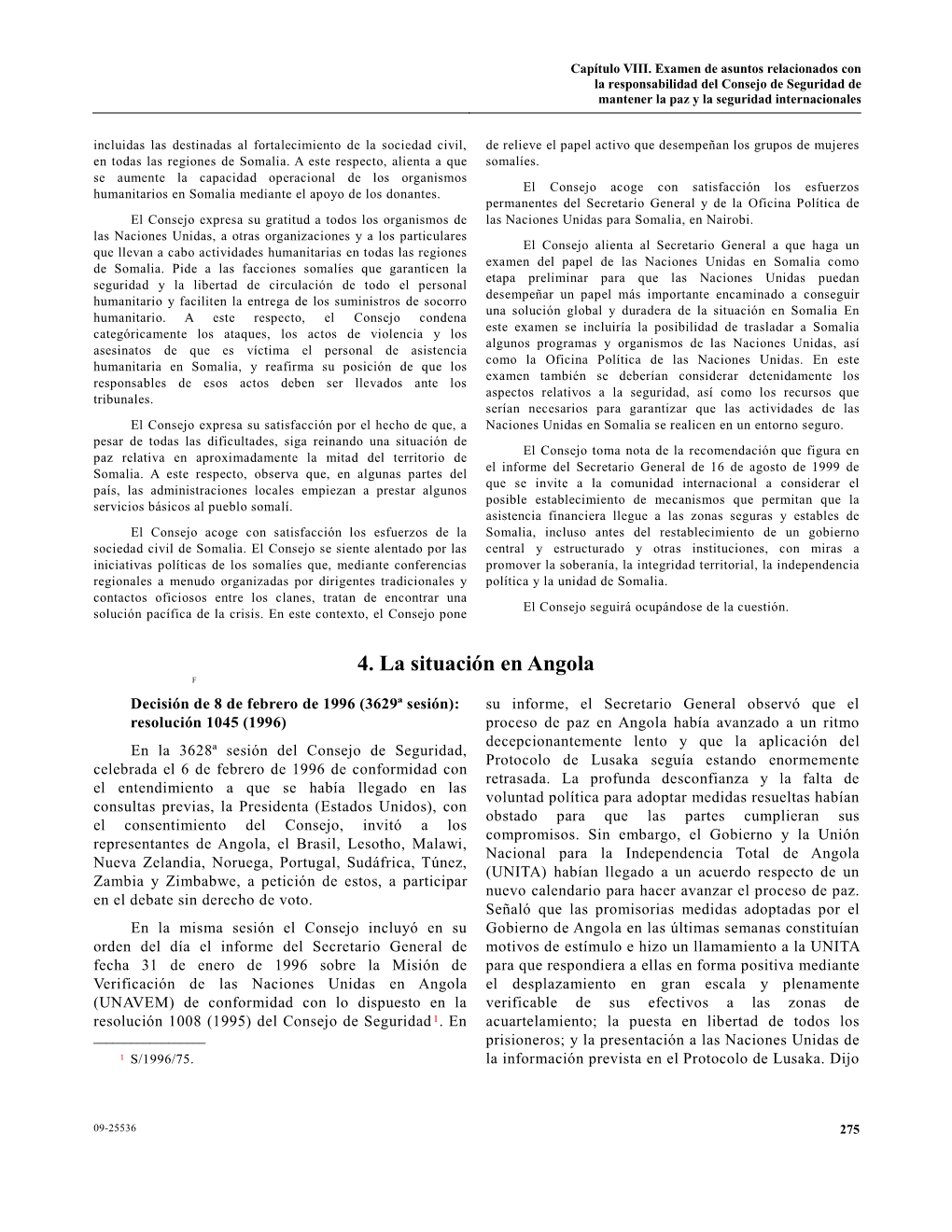 4. La Situación En Angola F