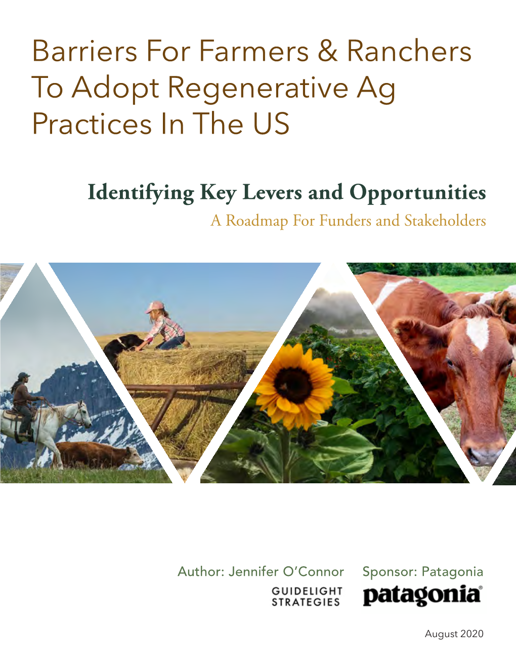 Barriers for Farmers & Ranchers to Adopt Regenerative Ag Practices In