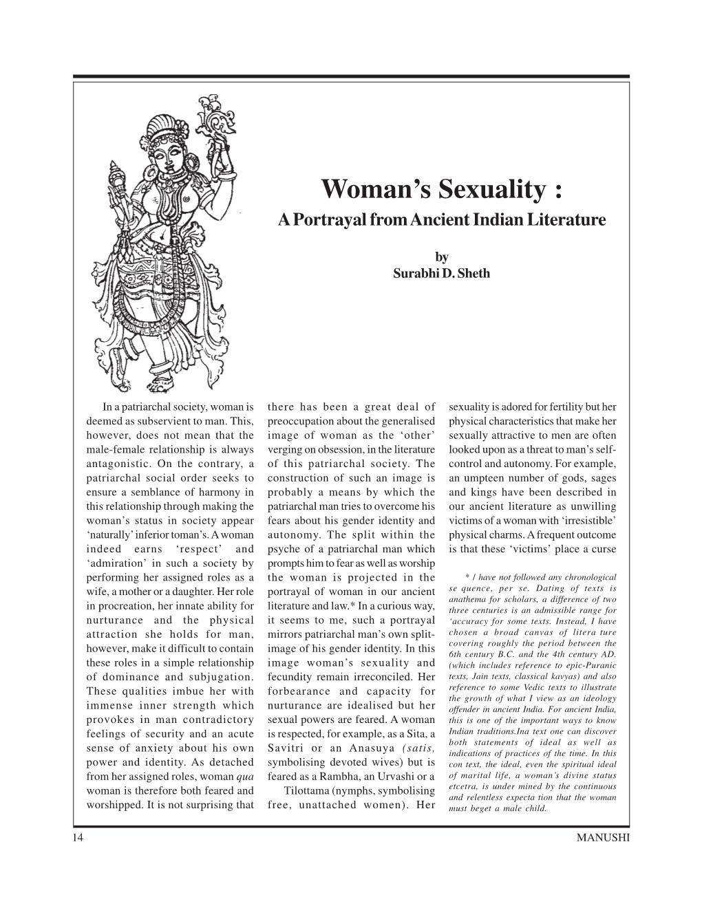 Woman's Sexuality
