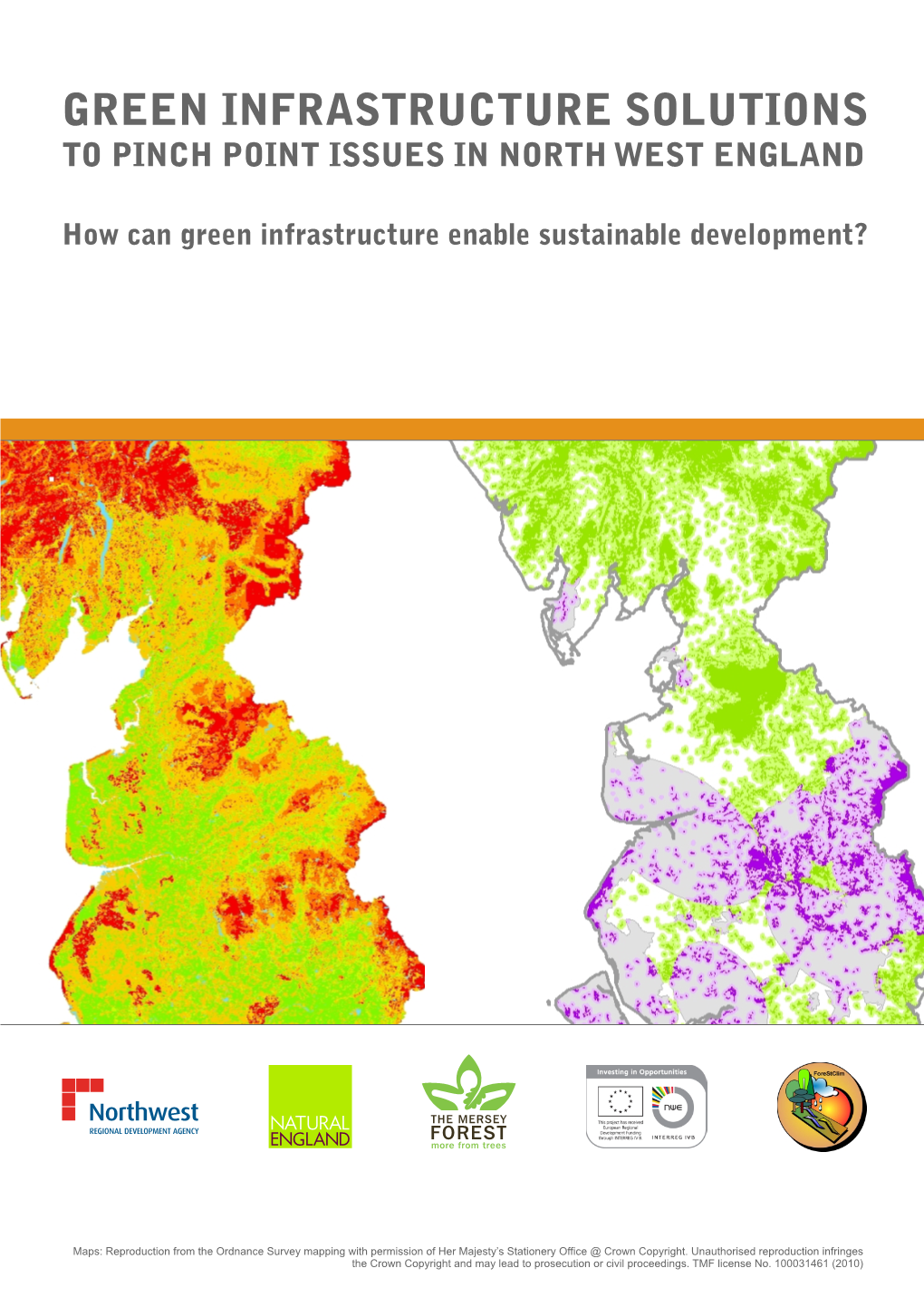 Green Infrastructure Solutions to Pinch Point Issues in North West England