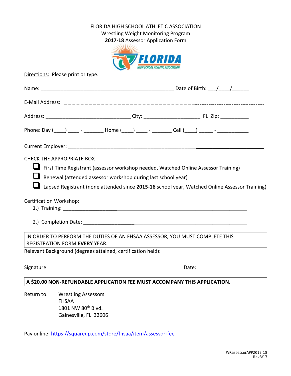 Florida High School Athletic Association s1